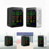 Maxbell Air Quality Meter Professional CO2 Detection Device for Hotel Kitchen School Black