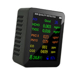 Maxbell Air Quality Meter Professional CO2 Detection Device for Hotel Kitchen School Black