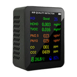 Maxbell Air Quality Meter Professional CO2 Detection Device for Hotel Kitchen School Black