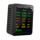 Maxbell Air Quality Meter Professional CO2 Detection Device for Hotel Kitchen School Black