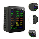 Maxbell Air Quality Meter Professional CO2 Detection Device for Hotel Kitchen School Black
