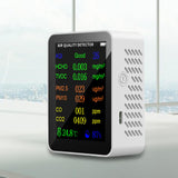 Maxbell Air Quality Meter Professional CO2 Detection Device for Hotel Kitchen School White