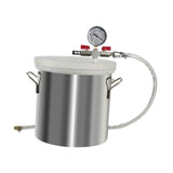 Maxbell Vacuum Degassing Chamber with Lid for Resin Casting Silicones Essential Oils 6L