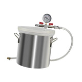 Maxbell Vacuum Degassing Chamber with Lid for Resin Casting Silicones Essential Oils 6L