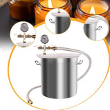 Maxbell Vacuum Degassing Chamber with Lid for Resin Casting Silicones Essential Oils 12L