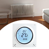 Maxbell Thermostat White Professional Temperature Controller for Home Offices Villas