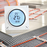 Maxbell Thermostat White Professional Temperature Controller for Home Offices Villas