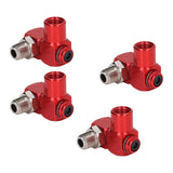 Maxbell 4x Air Hose Fittings 1/4 inch NPT Sturdy Portable Multipurpose