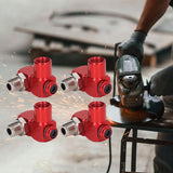 Maxbell 4x Air Hose Fittings 1/4 inch NPT Sturdy Portable Multipurpose