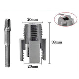 Maxbell Pipe Threader Opener Plumber for Electric Drill Kitchen Bathroom DIY Project M20