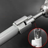 Maxbell Pipe Threader Opener Plumber for Electric Drill Kitchen Bathroom DIY Project M20