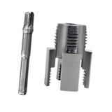 Maxbell Pipe Threader Opener Plumber for Electric Drill Kitchen Bathroom DIY Project M25