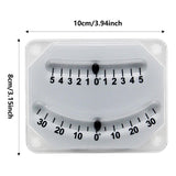 Maxbell Boat Clinometer Accessories Car Angle Slope Meter for SUV Sailing Boat Truck