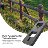 Maxbell T Post Puller Plate Sturdy Garden Equipment Tractor Bucket Fence Post Puller