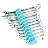 Maxbell Wrench Organizer Practical Wrench Storage Rack for Workshop Repair Shop Home Green