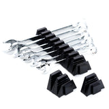 Maxbell Wrench Organizer Practical Wrench Storage Rack for Workshop Repair Shop Home Black
