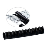 Maxbell Wrench Organizer Practical Wrench Storage Rack for Workshop Repair Shop Home Black
