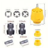 Maxbell Pipe Threader Plumbing Tool Electric Pipe Threading Tool for Home Use Indoor