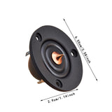 Maxbell Silk Film Dome Tweeter Speaker Replaces Bright Clear Voice Stages HiFi Sound