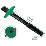 Maxbell Brick Chisel Comfortable Handle Industrial Flat Chisel for Mortar Stone Tile 25cm