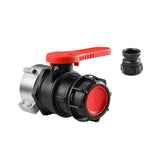 Maxbell IBC Tote Valve Outlet Control Connector Dn50 Reusable Switch Easy to Install