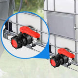 Maxbell IBC Tote Valve Outlet Control Connector Dn50 Reusable Switch Easy to Install