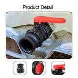 Maxbell IBC Tote Valve Outlet Control Connector Dn50 Reusable Switch Easy to Install