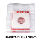 Maxbell 50 Pieces Drill Dust Collector Bags Dustproof for Range Hood Air Conditioner 50mm
