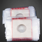 Maxbell 50 Pieces Drill Dust Collector Bags Dustproof for Range Hood Air Conditioner 120mm