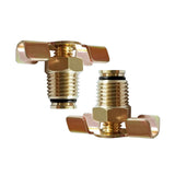 Maxbell 2x Drain Valve for Air Compressor Labor Saving Portable 1/4" NPT Male Thread