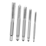 Maxbell Screw Thread Taps Easy to Use Hardware Waterproof High Hardness Repair Tools 5 Pieces