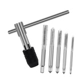 Maxbell Screw Thread Taps Easy to Use Hardware Waterproof High Hardness Repair Tools 6 Pieces