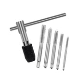 Maxbell Screw Thread Taps Easy to Use Hardware Waterproof High Hardness Repair Tools 6 Pieces