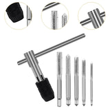 Maxbell Screw Thread Taps Easy to Use Hardware Waterproof High Hardness Repair Tools 6 Pieces