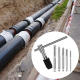 Maxbell Screw Thread Taps Easy to Use Hardware Waterproof High Hardness Repair Tools 6 Pieces