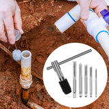 Maxbell Screw Thread Taps Easy to Use Hardware Waterproof High Hardness Repair Tools 6 Pieces