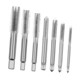 Maxbell Screw Thread Taps Easy to Use Hardware Waterproof High Hardness Repair Tools 7 Pieces