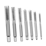 Maxbell Screw Thread Taps Easy to Use Hardware Waterproof High Hardness Repair Tools 7 Pieces