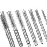 Maxbell Screw Thread Taps Easy to Use Hardware Waterproof High Hardness Repair Tools 7 Pieces