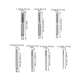Maxbell Screw Thread Taps Easy to Use Hardware Waterproof High Hardness Repair Tools 7 Pieces