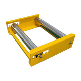 Maxbell Cable Drum Roller Heavy Duty Reel Stand Roller Adjustable Cable Roller Stand Yellow