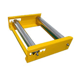 Maxbell Cable Drum Roller Heavy Duty Reel Stand Roller Adjustable Cable Roller Stand Yellow