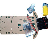 Maxbell Smart Car Kit Electric Toy Spare Parts Acrylic Fine Performance Programming