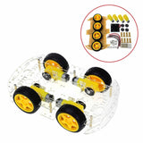 Maxbell RC Car Chassis Kits Easy to Install DIY Projects Motor for Home School Teens