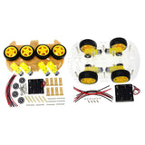 Maxbell RC Car Chassis Kits Easy to Install DIY Projects Motor for Home School Teens