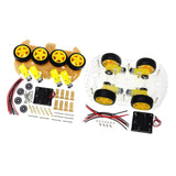 Maxbell RC Car Chassis Kits Easy to Install DIY Projects Motor for Home School Teens