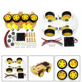 Maxbell RC Car Chassis Kits Easy to Install DIY Projects Motor for Home School Teens