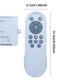 Maxbell Ceiling Fan Remote Control Set 110V Replacement for Ceiling Fans with Lights