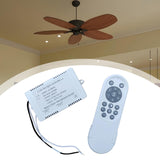 Maxbell Ceiling Fan Remote Control Set 110V Replacement for Ceiling Fans with Lights