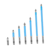 Maxbell 7x Magnetic Screwdriver Bits 25-150mm Electronics Repair Cross Drill Bit Set